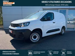 Peugeot Partner 1.5l 100ch Asphalt 1000KG 11900HT