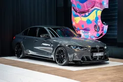 BMW M3 Competition G80 3.0 TwinPower Turbo 510ch | Dravitgrau Métallisée | Toit Carbone | Sièges Baquets M Carbon | À partir de 1 890/mois
