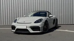 PORSCHE 718 Spyder 4.0i 420 Ch - Gris Craie