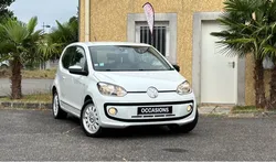 Volkswagen UP 1.0 MPI 75 Ch*Finition White Plaza*Coquette Citadine{Bien Réviser}Super Facile à conduire\Clim\Radar Recule\Volan Sport R line
