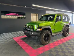JEEP WRANGLER 2.0 l T 272 CV 4x4 BVA8 Sport + APPLE CARPLAY + CAMÉRA DE RECUL + ATTELAGE + CLIMATISATION