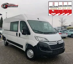 ⚠️ Citroen JUMPER Fourgon L3H2 35 2.2 Blue hdi 140 Bv6 * [Coordonnées masquées]km * clim auto * Gps * caméra de recul + sièges chauffants + chauffage additionnel * TVA RECUPERABLE