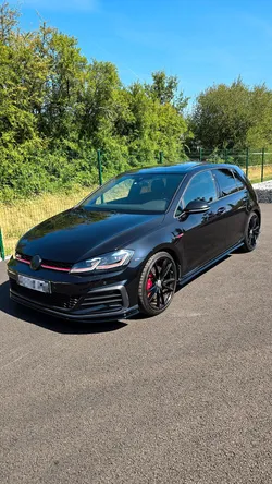 Superbe Golf 7.5 Gti TCR 290Ch D'ORIGINE Dsg Pack Performance Vmax Jantes Prétoria Assistance à la conduite Caméra Chargeur Induction Toit ouvrant Entretien Vw