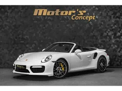 Porsche 911 991.2 Turbo S Cabriolet 580 CH / Cuir étendu Chrono Caméra Régulateur Bose