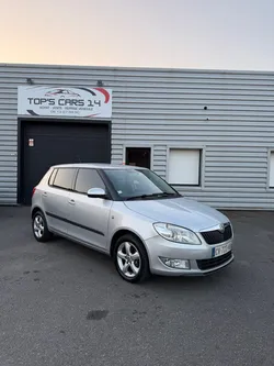 Skoda Fabia (2) 1.6l TDi 16V 75ch Élégance plus, citadine, gris, 4 cv, 5 portes