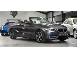 BMW SERIE 2 218d CABRIOLET F23 SPORT / BOITE MECANIQUE / ENTRETIEN A JOUR / PNEUS NEUFS