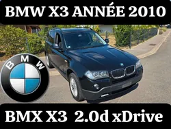 Bmw x3 2.0d xdrive clim,boîte auto véhicules en superbe état
