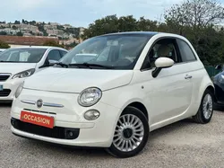 FIAT 500 1.2 69ch LOUNGE - ECRAN TACTILE - BLUETOOTH MUSIQUE - CLIMATISATION - TOIT PANORAMIQUE - DISTRI’ ✅ - CT ✅