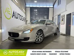 Maserati Quattroporte 3.8 V8 Bi turbo 530 ch GTS Carplay intérieur cuir beige