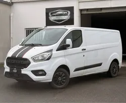 Ford Transit Custom L2H1 2.0 TDCi 130 TVA REC CarPlay / plaquage bois