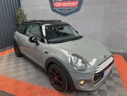 Mini Cooper D 116cv Gris Nardo - Pack Chili / 90.500kms - Révisée et garantie 1 an / Toit ouvrant elec - Gris Nardo -1/2 cuir - sièges sports