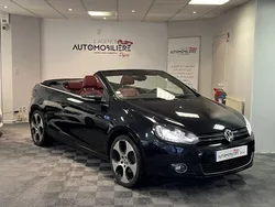 VOLKSWAGEN Golf Cabriolet Intérieur Rouge 1.6 TDi 105 cv Sièges Chauffants/Radar avant arrière/Bluetooth