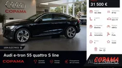 Audi e-tron 55 quattro S line de 2022