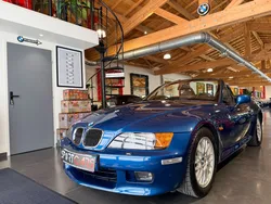 BMW Z3 2.8 6 Cylindres 193cv Phase 2 "PACK M" Bleu Topaze / Sièges Sport M Cuir Noir 01/2000 Seulement 90.000 km "ÉTAT NEUF" *LIVRAISON POSSIBLE