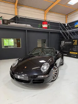 PORSCHE 911 ( 997.1 ) 4S CABRIOLET TIPTRONIC 3.8 355CH / CARNET / CHRONO / BOSE / SIEGES SPORT / GARANTIE 12 Mois