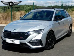 SKODA Octavia Break RS 2.0 TDI 200CV BVA7 TVA RECUP/ TOIT PANORAMIQUE / VOLANT ET SIEGES CHAUFFANTS / JANTES 18P / CARPLAY ANDROID AUTO / PHARES LED / AIDE AU MAINTIEN DE LA TRAJECTOIRE