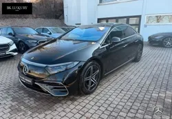 Mercedes-Benz EQS 580 AMG 4MATIC HYPERSCREEN NOIR PANO TOIT OUVRANT BURMESTER GARANTIE MERCEDES EUROPE 8 ANS TVA RECUPERABLE