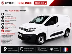 Citroën Berlingo 1° Main / 1.2L PURETECH 130cv BVA EAT8 Version WORKER Clim/Limit/Radar/GPS/CAMER...