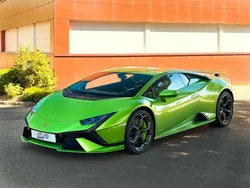 Lamborghini huracan tecnica v10 5.2 lp 640-2 - ad personam - verde selvans - sièges sport - frein céramique - lift - immat france - malus payé