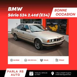 BMW 524td (E34) 2.4td 115ch