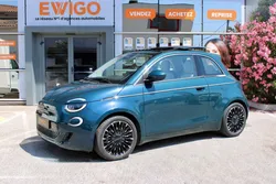 Fiat 500e la prima - 118ch / 42 kw - sieg cuir - toit ouvr pano - radar av/ar - carplay