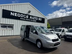 Peugeot expert cabine approfondie l1h1 2.0 hdi 125 cv 122300 km 10/2014 crochet d'attelage 5 places radar de recul bluetooth porte lat