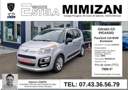 Citroën C3 PICASSO PureTech 110 BVM Exclusive
