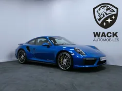 Porsche 991.2 TURBO S 3.8L 580 CV PDK / DEUXIÈME MAIN / BLEU SAPHIR / ENTRETIEN 100% PORSCHE