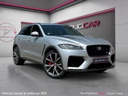 JAGUAR FPACE 5.0 V8 SUPERCHARGED SVR BA AWD 550Ch SIÈGES CHAUFFANTS ET VENTILÉS Garantie 12 mois