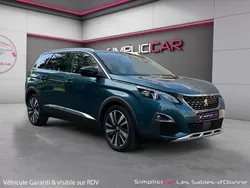 PEUGEOT 5008 II 2.0 BLUEHDI 180 S&S GT EAT8 7 places sellerie cuir toit ouvrant panoramique Garantie 12 mois