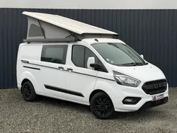 Ford Transit CustomNugget VAN AMÉNAGÉ - 4 COUCHAGES - DOUCHE - WC + PACK HIVER ROUES+JANTES MICHELIN