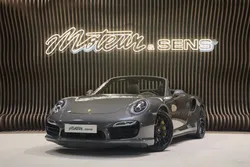 Porsche 911 TYPE 991 Turbo Cabriolet 520CH - Burmester - 18 Positions - PDLS+ - Full Cuir - Céramiques