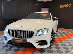 Mercedes-benz classe e cabriolet 2.0 220 d 195 amg line 9g-tronic -affichage tete haute - siege elec chauffant