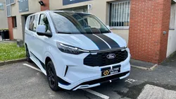 43 990 HT / FORD CUSTOM SPORT 320 L1H1 CABINE APPROFONDIE 5 PLACES 2.0 170 CV bva BLANC neuf / TVA recuperable