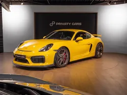 Porsche Cayman GT4 981 | Jaune Racing | Pack Clubsport | Sièges 918 | Pack Chrono | Échappement Sport | Immat France