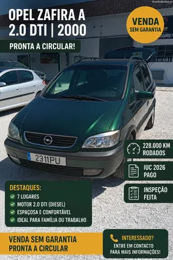 Opel Zafira A 2.0 TDI