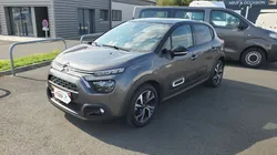CITROEN C3 1.5 bHDI 100 BVM6 SHINE PACK KEYLESS GPS CAMERA CARPLAY Gris Platinium