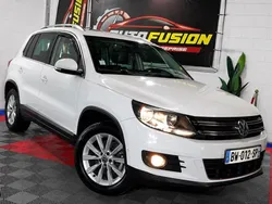 VOLKSWAGEN TIGUAN 2.0 TDI 140CV BlueMotion/ GPS Toit ouvrant Boîte 6 Clim Cuir chauffants Radars Jantes/ Carnet 2 Clés/ ✨Excellent état