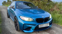 BMW M2 F87 N55 370 DKG7 Long Beach Blue