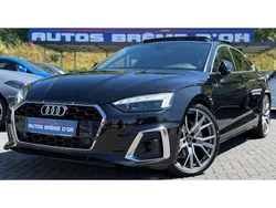 AUDI A5 SPORTBACK 459/mois GARANTIE 6 ANS 40 TDI 190ch S-TRONIC 7 S LINE Toit ouvrant RS Audi SPORT Méplat COCKPIT AppleCarPlay 1ère MAIN Origine française Aucun frais à prévoir