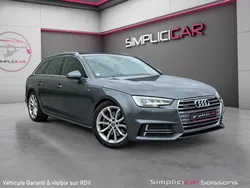 AUDI A4 B9 AVANT V6 3.0 TDI 272ch S line Quattro entretien Audi sièges chauffants hayon elec garantie 12 mois