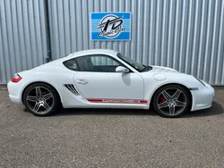 PORSCHE CAYMAN S - 2008 - Moteur reconditionné - Blanc Carrara - Cuir étendu Cocoa - Boîte mécanique