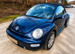 Volkswagen New Beetle Cabriolet 2.0 115ch – 150 000 km – Entretien suivi - Cuir beige Chauffant - CLIM