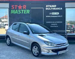 Peugeot 206 1.1 black & silver