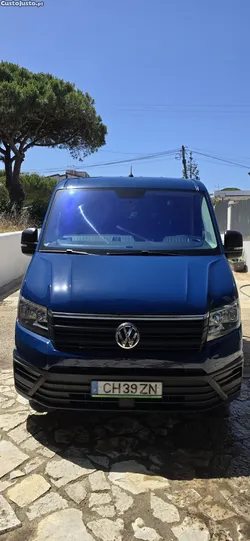 VW Crafter Carinha com caixa aberta