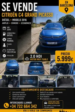 Citroen C4 Picasso 2.0BlueHDi Feel Edition 150