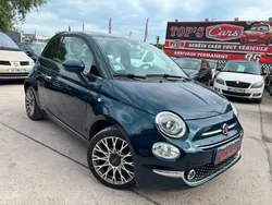 FIAT 500 PHASE 2 1.2 69CH POPSTAR * BOITE AUTO * 39471 KMS * FULL OPTIONS * 2019 * CUIR CAR PLAY CLIM RADAR BLUETOOTH GPS JANTES ALU * 4CV * ENTRETIEN À JOUR * CRIT'AiR 1