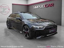 AUDI RS6 V8 600 cv Garantie Constructeur État neuf Immatriculation française Origine France
