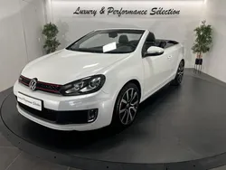 VOLKSWAGEN GOLF CABRIOLET GOLF 6 VI GTI Cabriolet - 2.0 210 CH - DSG - 2° main - Blanc nacré