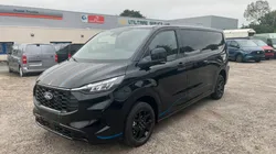 41 990 HT / Ford transit custom sport 320 l2h1 2.0 ecoblue 170 cv bva noir neuf / tva recuperable